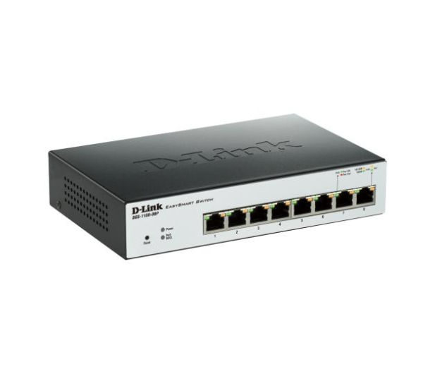 D-Link 8p DGS-1100-08P (8x10/100/1000Mbit) - 175216 - zdjęcie 3